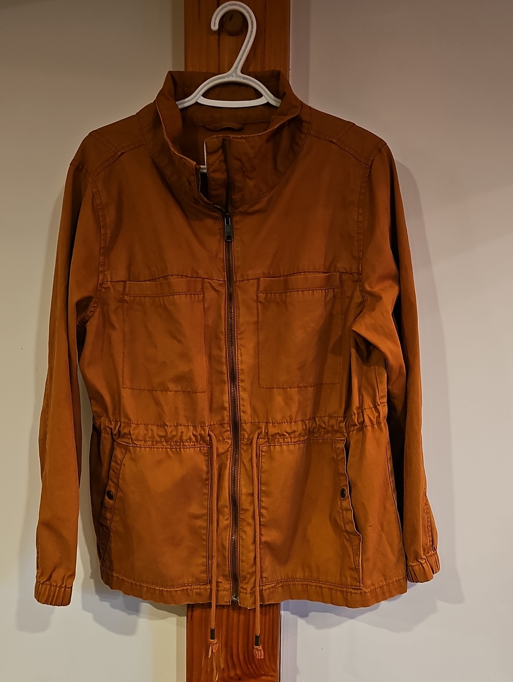 Old Navy Burnt Orange Cotton Jacket